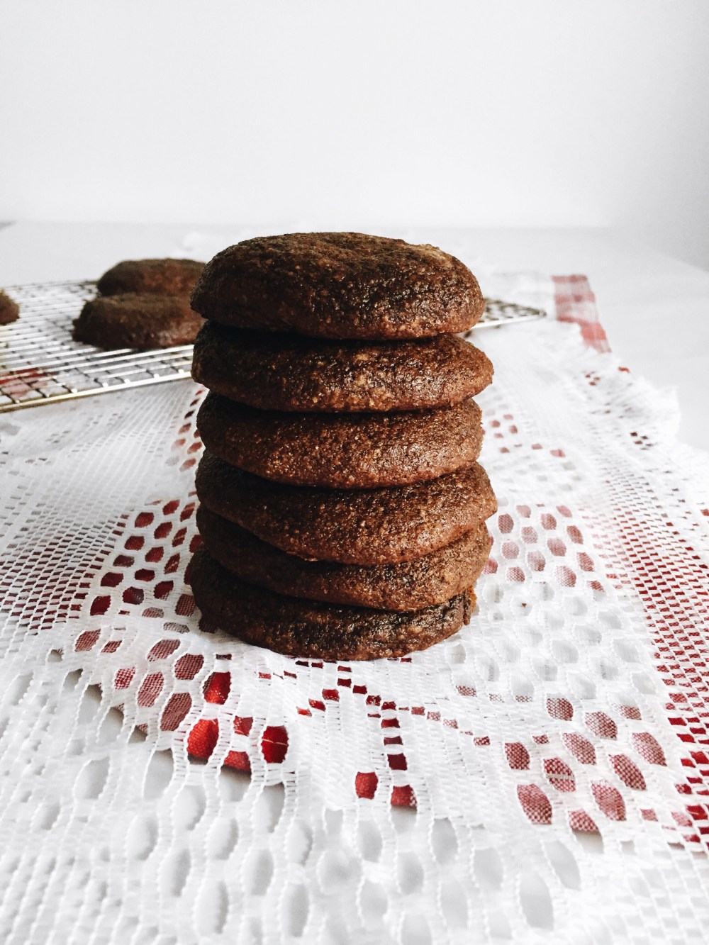 galettes à la mélasse et au gingembre véganes végétaliennes santé