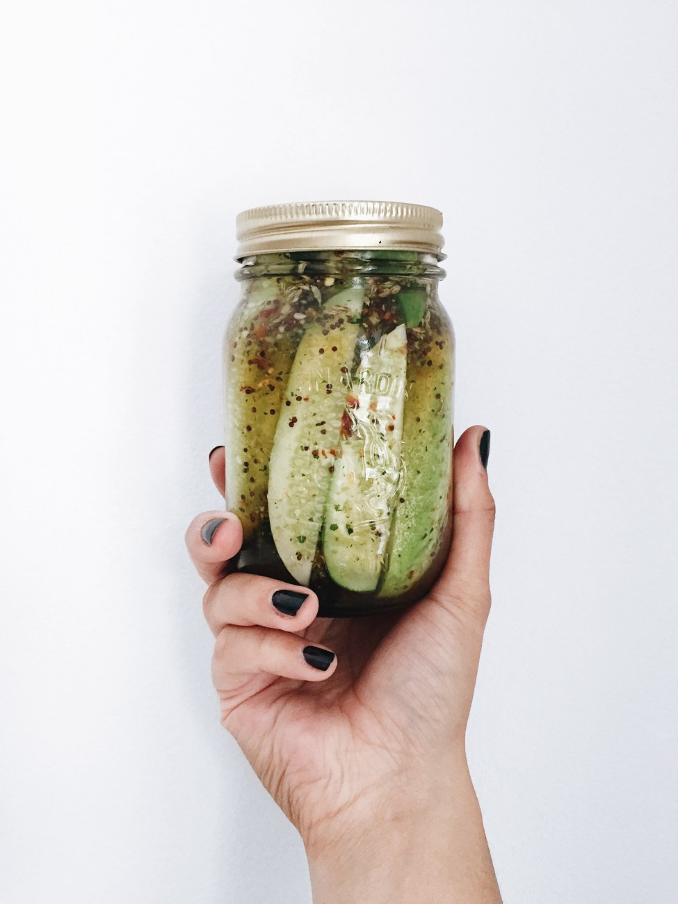 Concombres marinés à l'érable en seulement 5 minutes