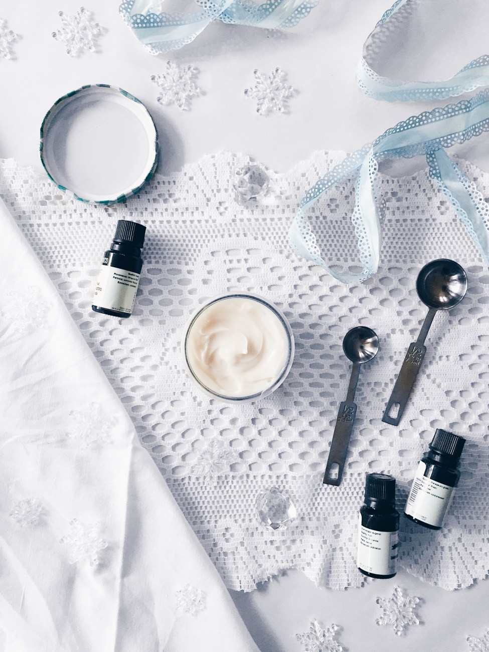 Masque pour les cheveux à l'huile de coco et à la lavande