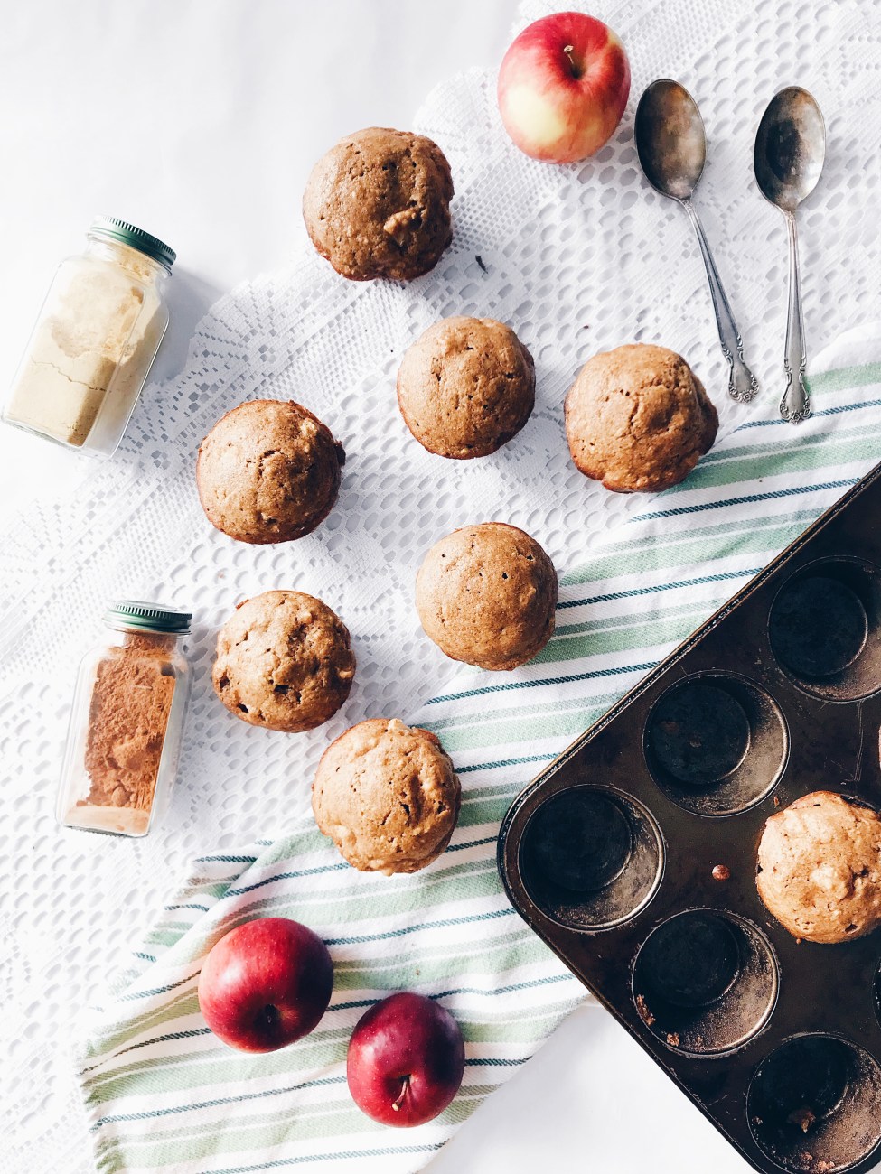 muffin-pomme-erable-chai-CE Muffins aux pommes, érable et thé chaï