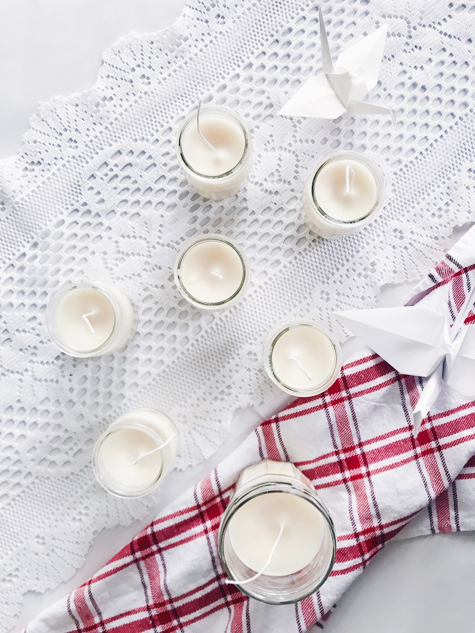 diy : chandelles naturelles maison