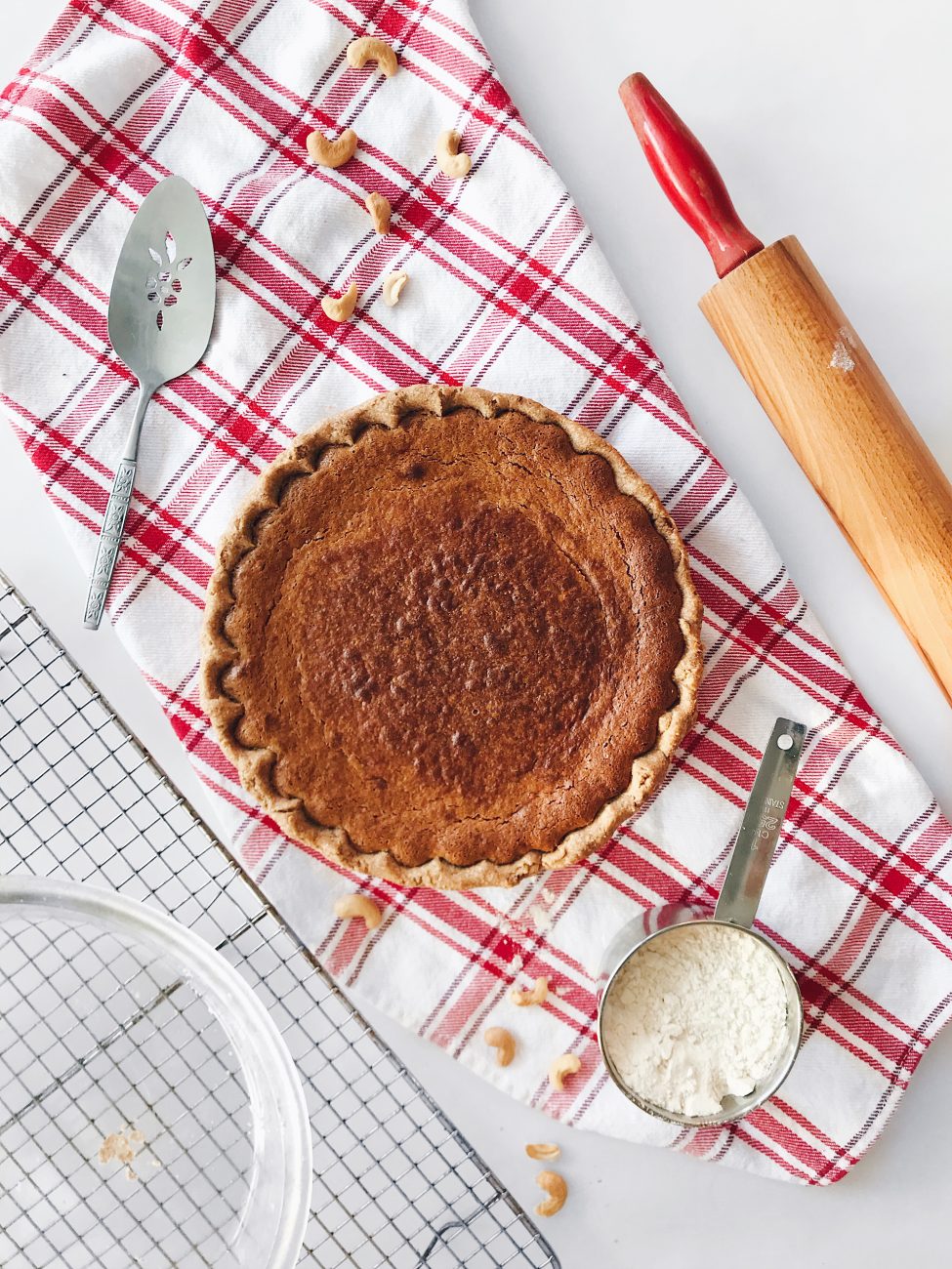 Tarte au sucre végane et nutritive